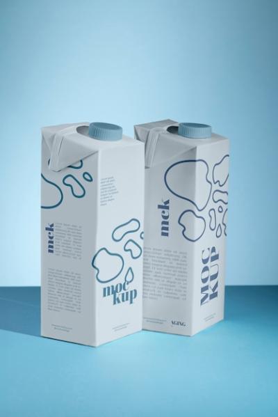 Water Packaging in Studio Mockup – Free to Download