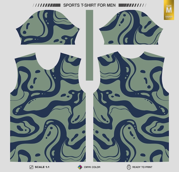 Sports T-Shirt Workout and Training Clothing Patterns – Free Download