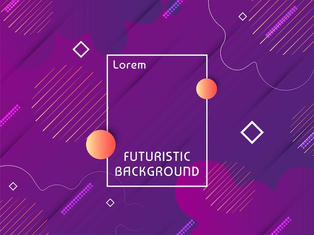 Modern Techno Futuristic Background Vector – Free Download