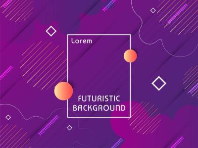 Modern Techno Futuristic Background Vector – Free Download