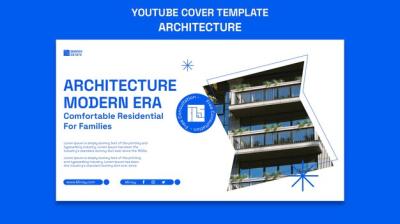 Flat Design Architecture Template – Free Download