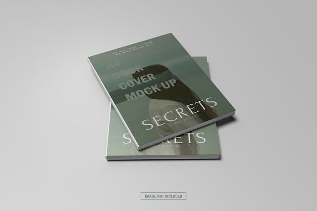 Realistic Book Cover Mockup – Free Download, Download Free Stock Photo