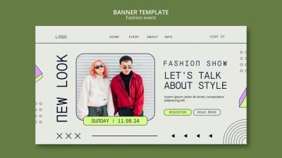 Fashion Event Template Design – Free Download