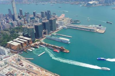 Stunning Aerial View of Hong Kong – Free Download