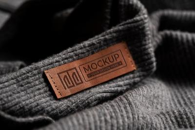 Sweater Label Mockup – Free Download