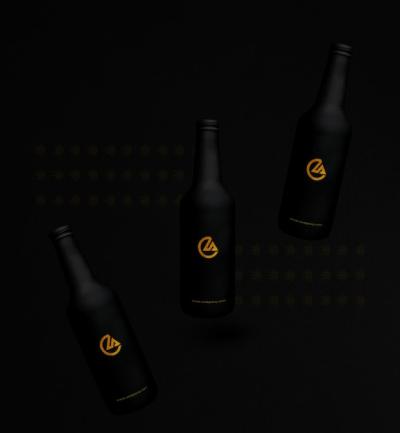 Black Beer Bottles Mockup – Free Download