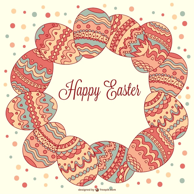 Easter Decorative Template – Free Download for Stock Photos