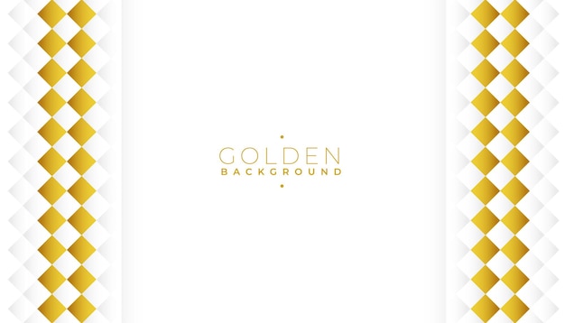 Luxurious White and Golden Abstract Banner – Free to Download