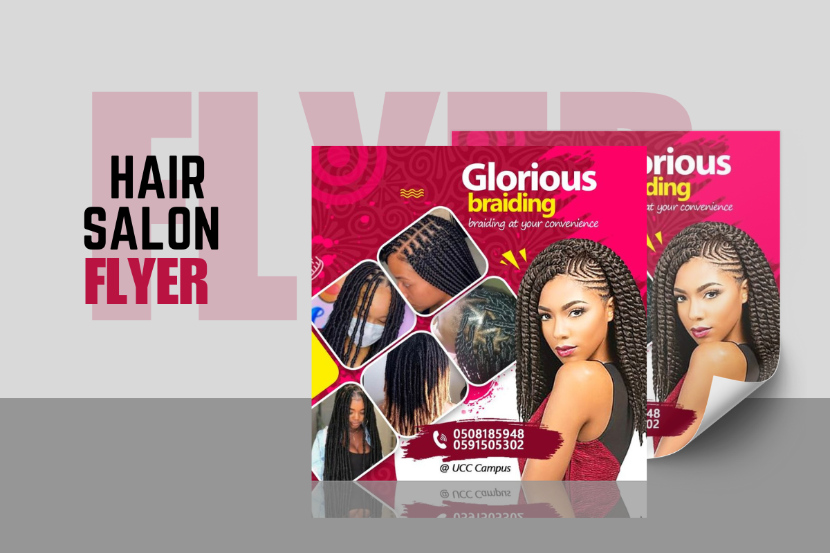 I Will Design a Stunning Beauty Salon Flyer Just for You