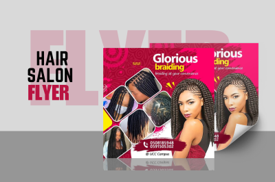 I Will Design a Stunning Beauty Salon Flyer Just for You
