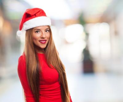 Happy Teenager Celebrating Christmas – Free Download