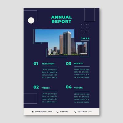 Real Estate Business Annual Report Template – Free Download