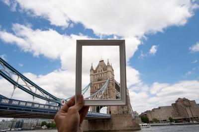 Discover the Charm of a Site Behind a Photo Frame – Free Download