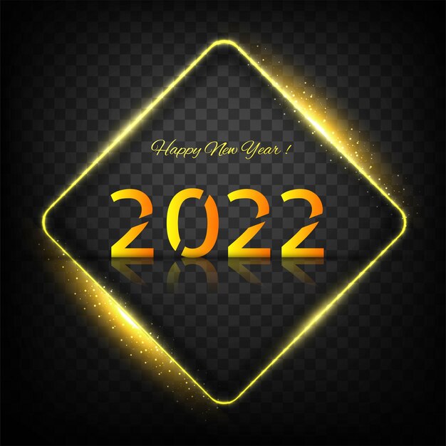 Beautiful Festival 2022 New Year Celebration Card Design – Free Download