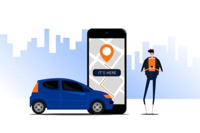 Taxi App Interface Concept – Free Download
