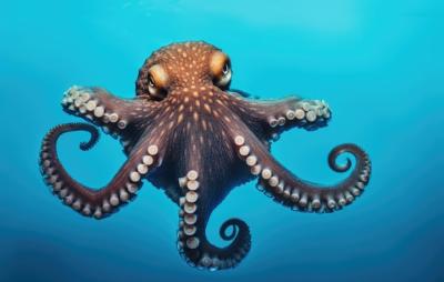 Common Octopus (Octopus vulgaris) – Wildlife Animal for Free Download