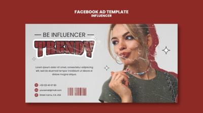 Facebook Template for Influencer Jobs – Free Download