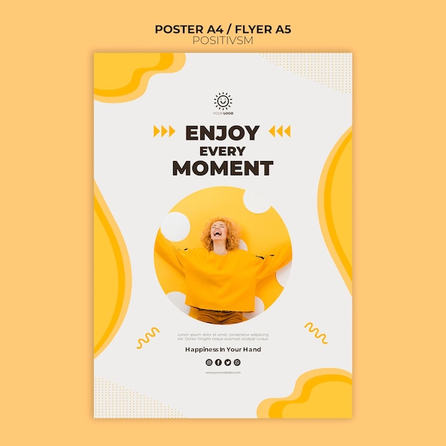 Positivism Template for Poster – Free Download
