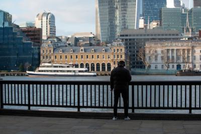 Thames River View in London City – Free Download