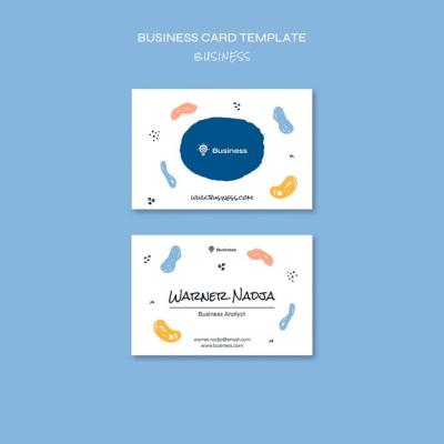 Analyst Business Card Template – Free Download