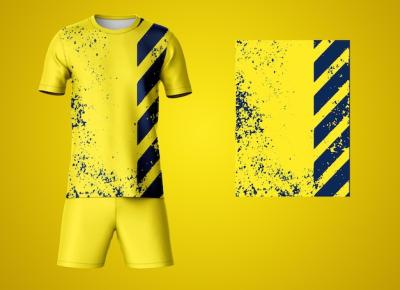 Customizable Football Jersey Designs and Professional Soccer Uniform Templates – Free Download