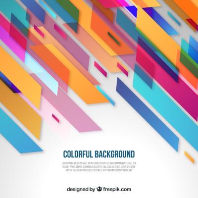 Abstract Colorful Background Shapes for Your Projects – Free Download