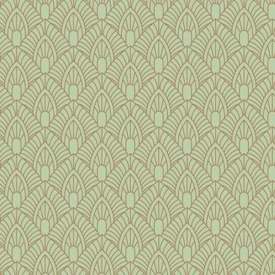 Art Deco Pattern in Flat Design – Free Download