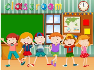 Many Children in Classroom – Download Free Stock Photo
