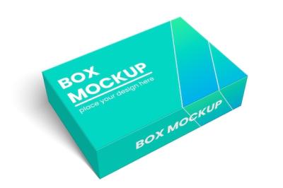 PSD Product Packaging Box Mockup for Your Design – Free Download