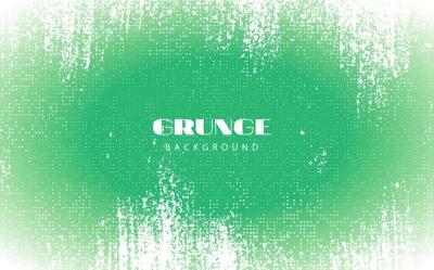 White Grunge in Green Gradient Background – Free Download