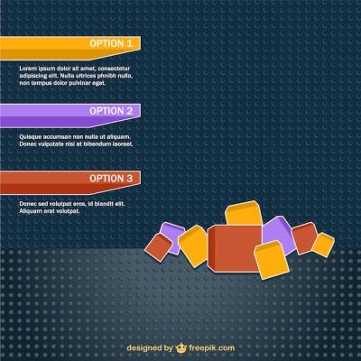 Stunning Orange, Yellow, and Purple Cubes Background – Free Download