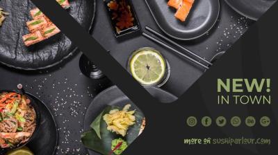 Web Banner Template for Japanese Restaurant – Free to Download