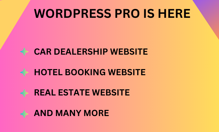 I Will Create a Unique WordPress for Your Business