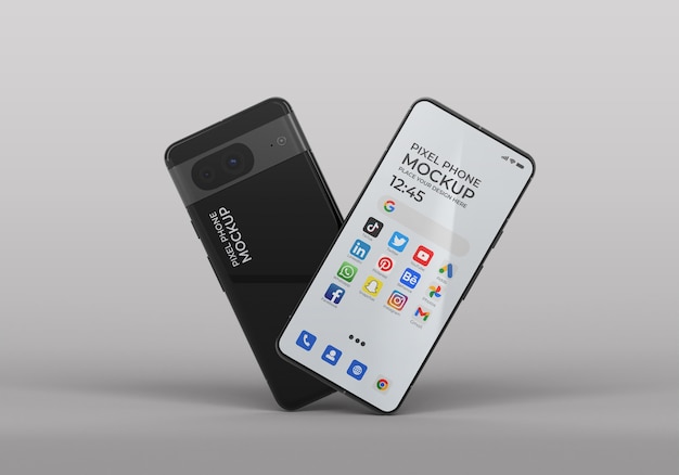 Smartphone Studio Mockup – Free Download
