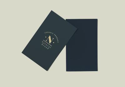 Business Card and Name Card Mockup – Free Download