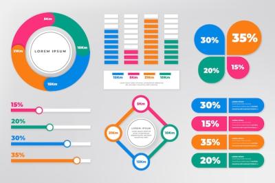 Infographic Element Collection – Free Download, Free Stock Photo
