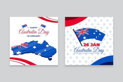 Australia Day Event Greeting Cards – Free Download