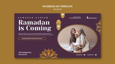Flat Design Ramadan Template – Free Download