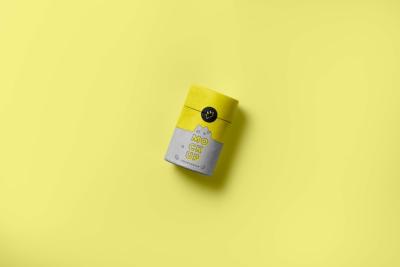 Round Box Canister Mockup – Free to Download