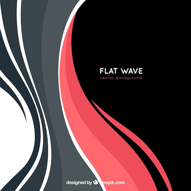 Elegant Waves Background – Free Download