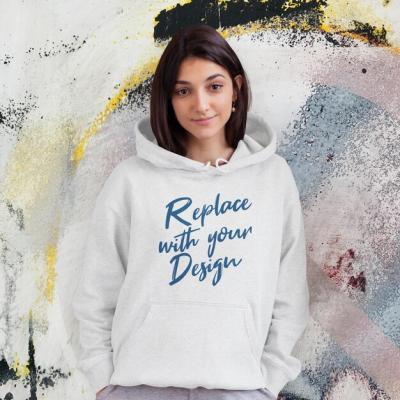 Fashion Women Hoodie Photography Mockup – Free Download