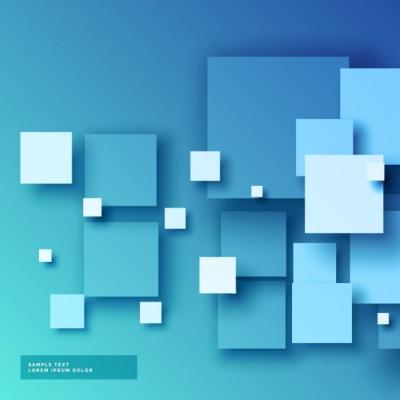 Blue Squares Background – Free Download for Stunning Vector Templates