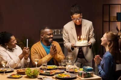 Couples Celebrating a Birthday – Download Free Stock Photo