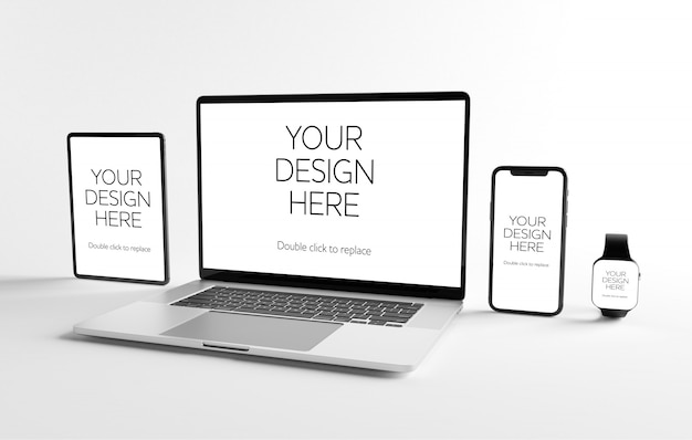 Device Mockup for Creative Projects – Free Download