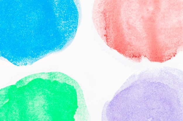 Watercolor Abstract Circles Background – Free Download
