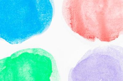 Watercolor Abstract Circles Background – Free Download