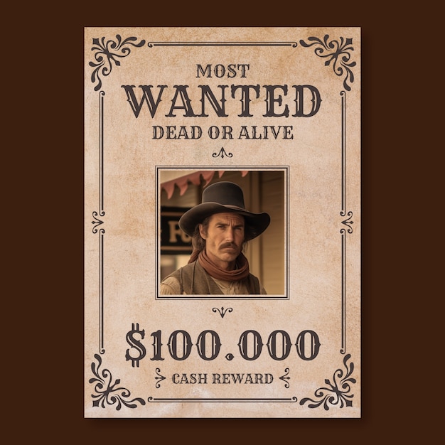 Criminal Poster Template Design – Free to Download