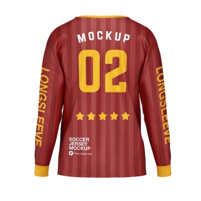 Longsleeve Jersey Mockup Front View – Free Download, Free Stock Photo