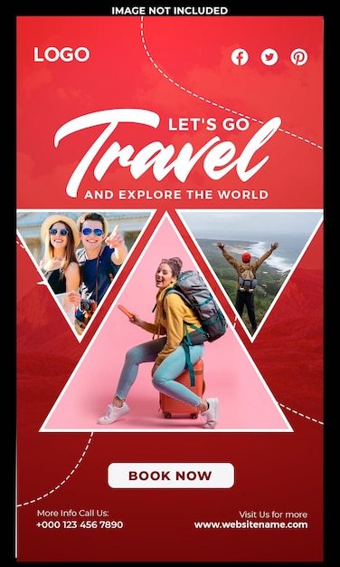 Travel Social Media Template – Free Download