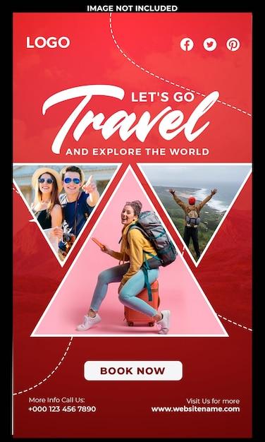Travel Social Media Template – Free Download